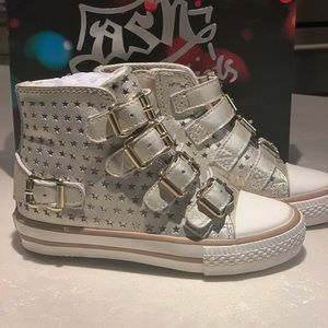 Ash Vava Starboss Gold High Too Snealer